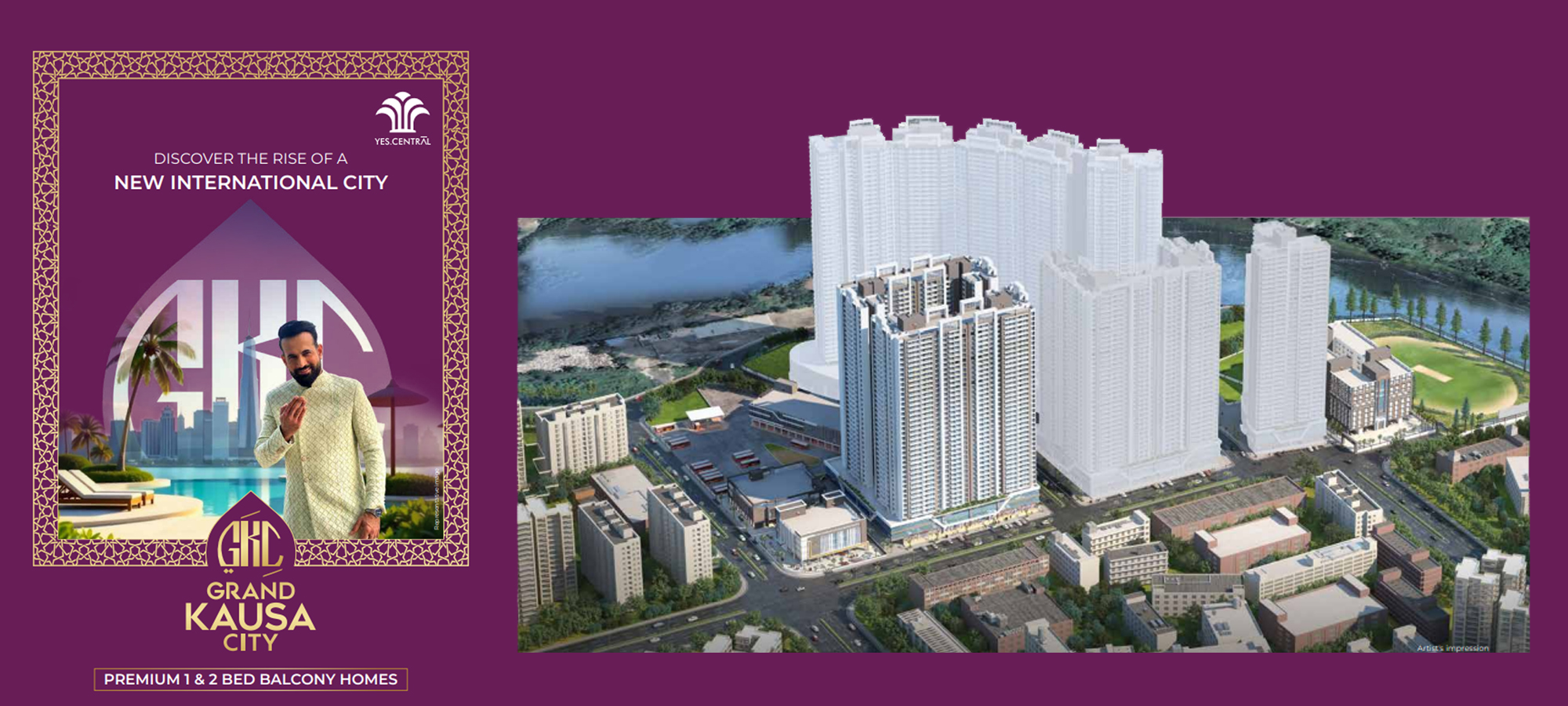 Grand Kausa City 1 bhk